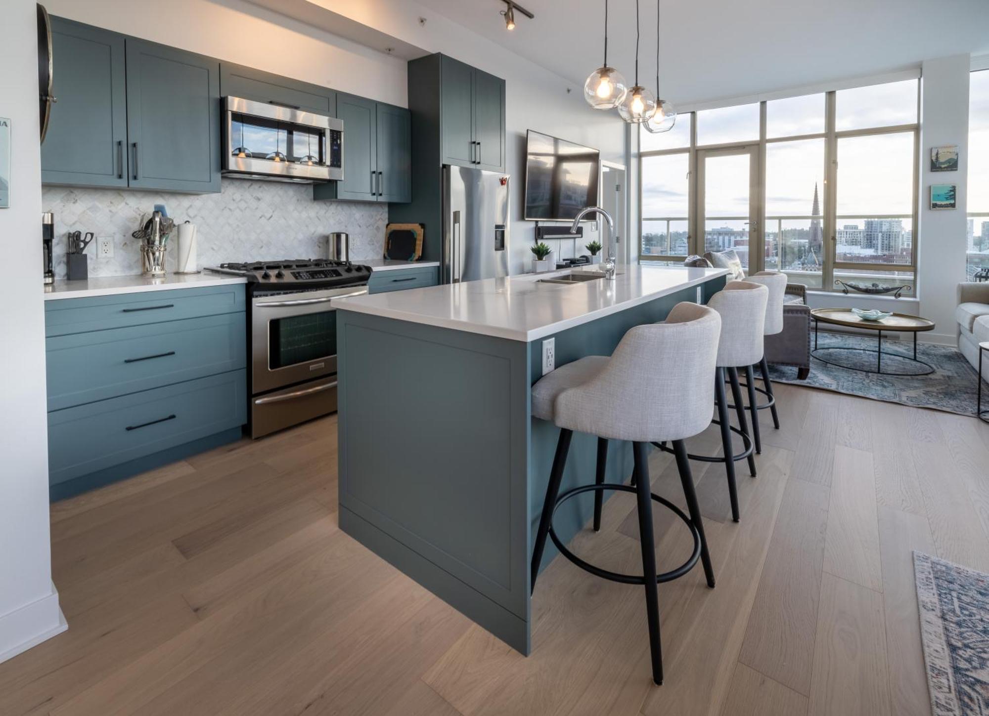 Victoria's Sea-cret-stunning Olympic And Inner Harbour Views From 450 Sq Ft Balcony Apartment